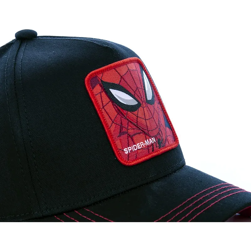 kepure-islenkta-juoda-snapback-spi3-spider-man-marvel-comics-capslab