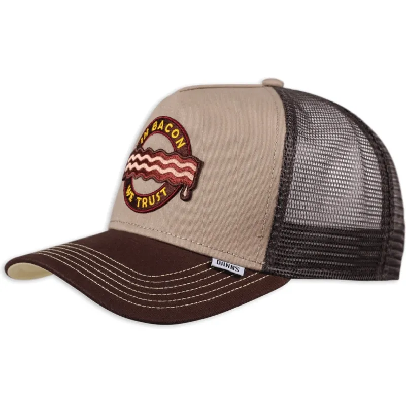 kepure-islenkta-vilkikas-ruda-snapback-food-bacon-djinns