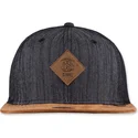 kepure-plokscia-juoda-snapback-linen-2015-djinns