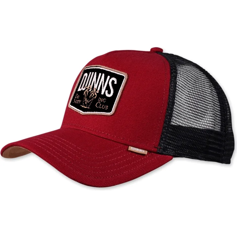 kepure-islenkta-raudona-snapback-nothing-club-djinns