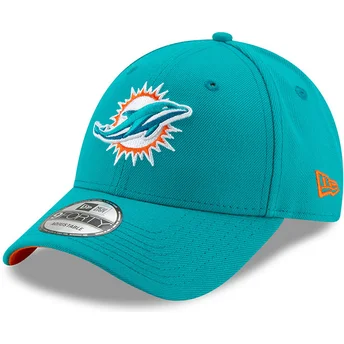 Niebieska regulowana czapka z daszkiem 9FORTY The League Miami Dolphins NFL New Era