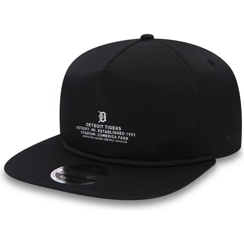 kepure-plokscia-juoda-snapback-9fifty-monochrome-script-detroit-tigers-mlb-new-era