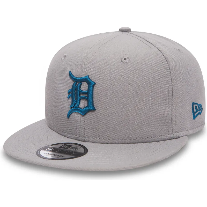 szara-czapka-snapback-z-plaskim-daszkiem-z-niebieskim-logo-9fifty-essential-league-detroit-tigers-mlb-od-new-era