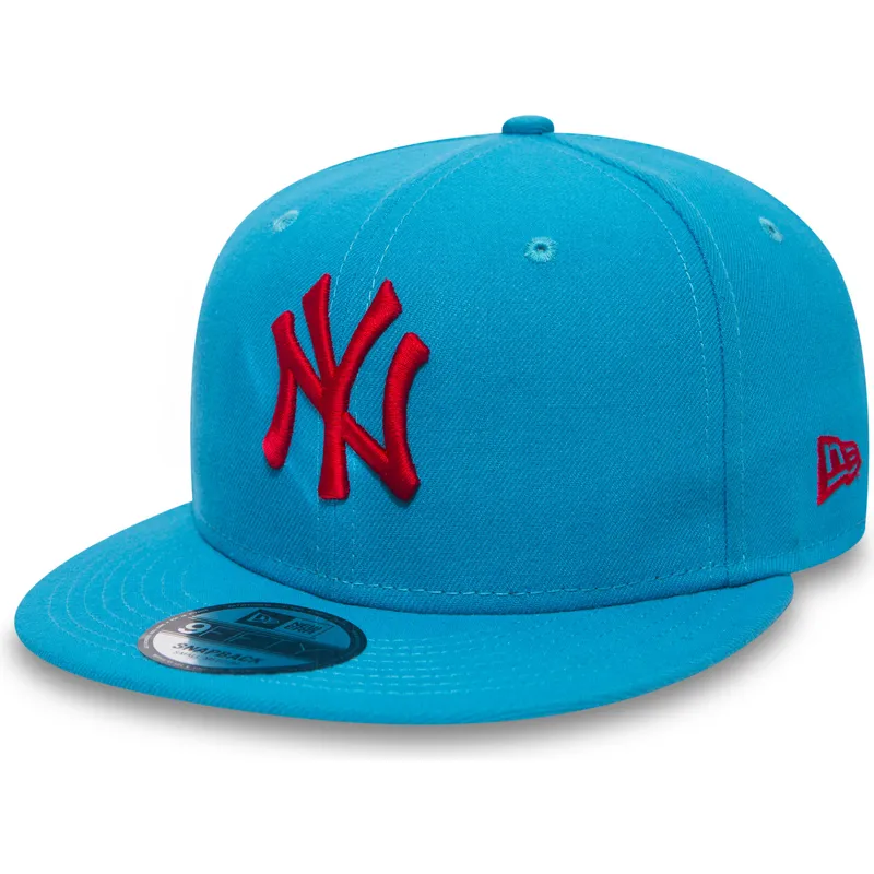 niebieska-czapka-z-daszkiem-typu-snapback-z-czerwonym-logo-9fifty-essential-league-new-york-yankees-mlb-od-new-era