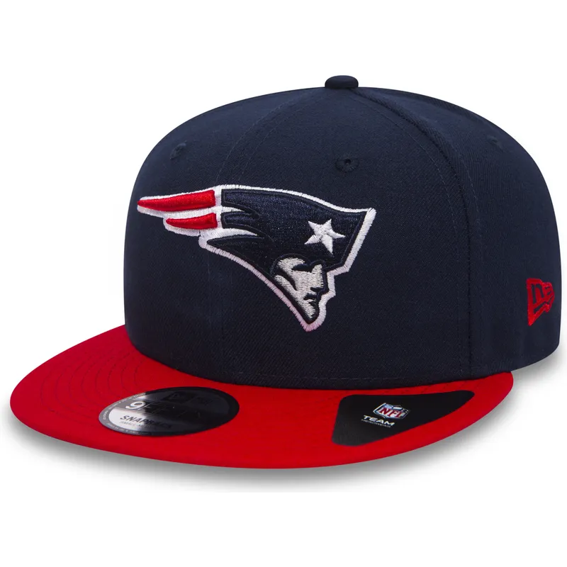 kepure-plokscia-tamsiai-melyna-snapback-9fifty-team-new-england-patriots-nfl-new-era
