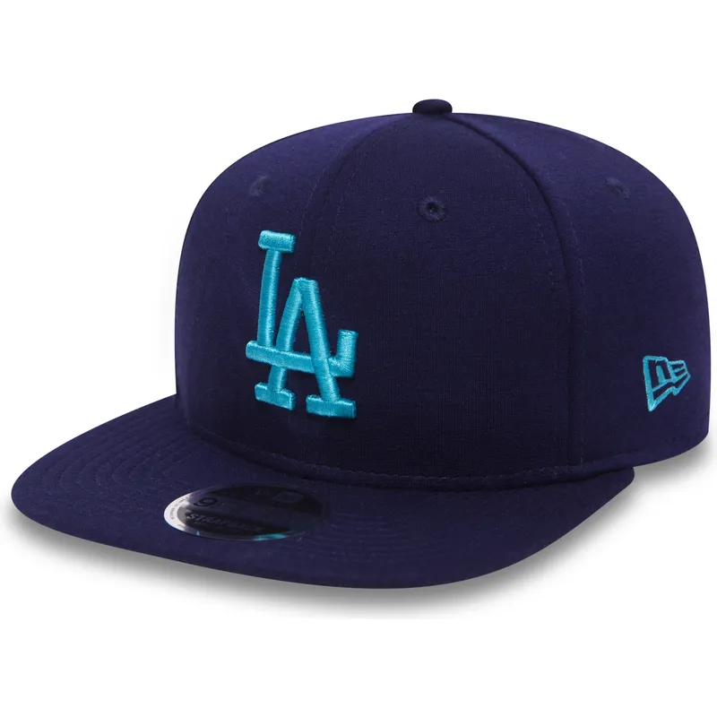 granatowa-czapka-snapback-z-plaskim-daszkiem-z-niebieskim-logo-9fifty-jersey-pop-los-angeles-dodgers-mlb-od-new-era