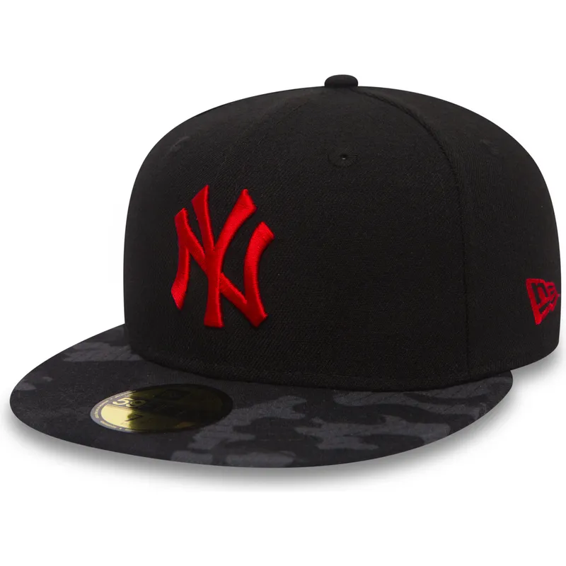 kepure-plokscia-juoda-priglundanti-59fifty-contrast-camo-new-york-yankees-mlb-new-era