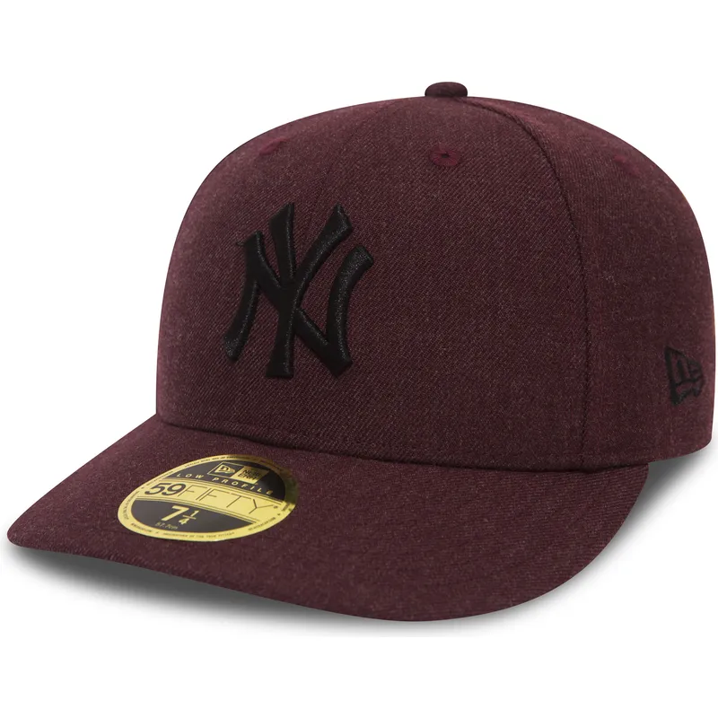 czapka-z-daszkiem-granatowa-dopasowana-z-czarnym-logo-59fifty-low-profile-heather-new-york-yankees-mlb-od-new-era