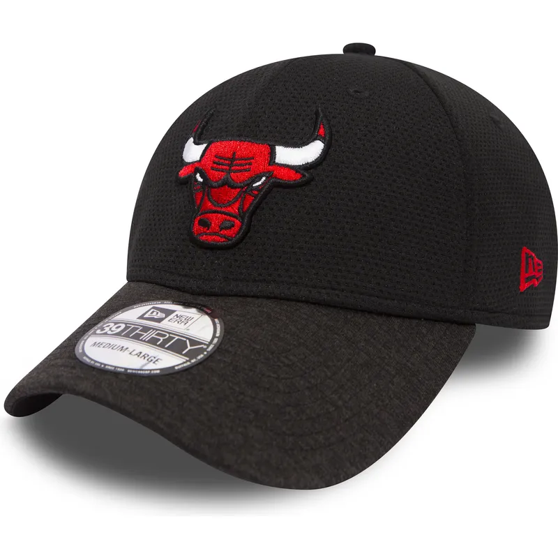 kepure-islenkta-juoda-priglundanti-39thirty-shadow-tech-chicago-bulls-nba-new-era