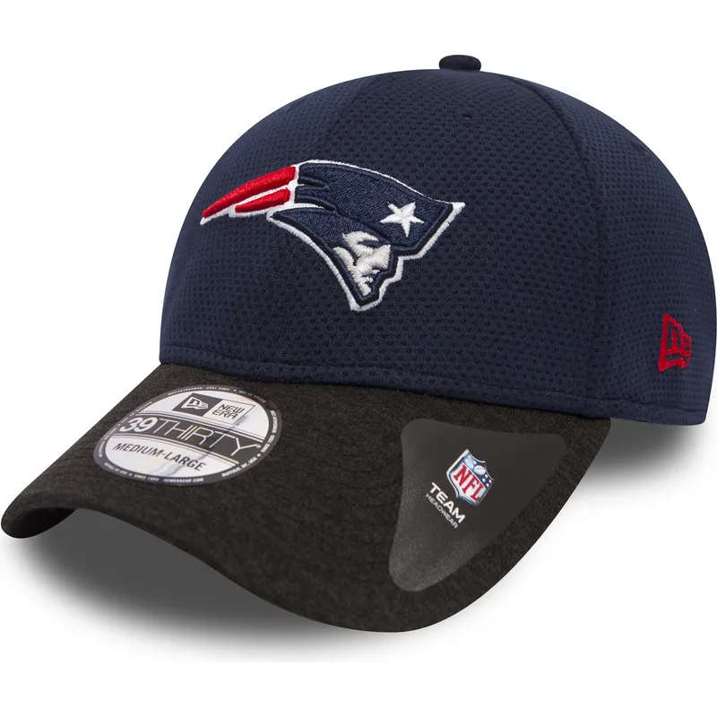 kepure-islenkta-tamsiai-melyna-priglundanti-39thirty-shadow-tech-new-england-patriots-nfl-new-era