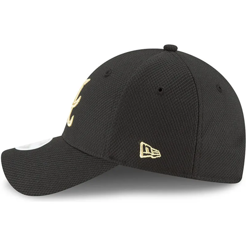 kepure-islenkta-juoda-reguliuojamas-9forty-sport-atlanta-braves-mlb-new-era