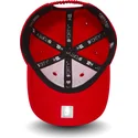 kepure-islenkta-raudona-reguliuojamas-vaikams-9forty-essential-chicago-bulls-nba-new-era
