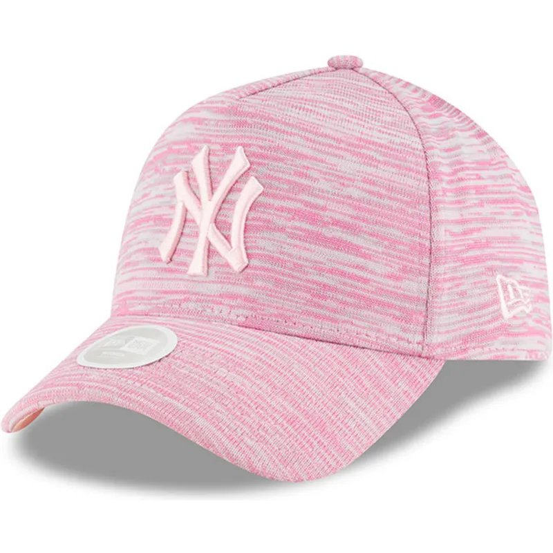 kepure-islenkta-rozine-snapback-ajustable-9forty-a-frame-engineered-fit-new-york-yankees-mlb-new-era