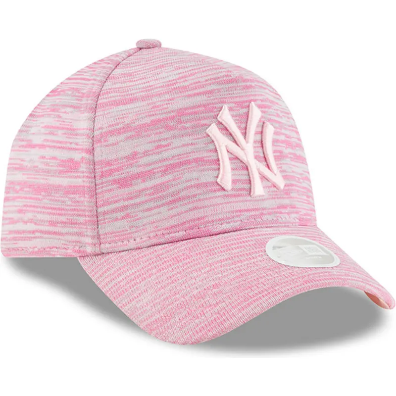 kepure-islenkta-rozine-snapback-ajustable-9forty-a-frame-engineered-fit-new-york-yankees-mlb-new-era