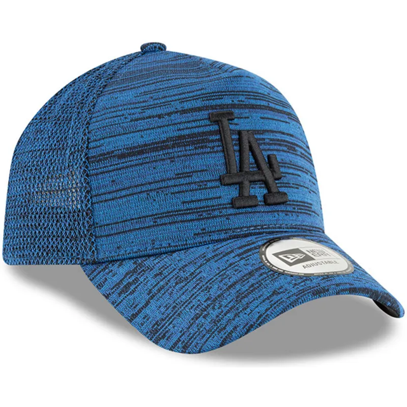 kepure-islenkta-melyna-snapback-ajustable-9forty-a-frame-engineered-fit-los-angeles-dodgers-mlb-new-era