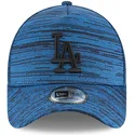 kepure-islenkta-melyna-snapback-ajustable-9forty-a-frame-engineered-fit-los-angeles-dodgers-mlb-new-era