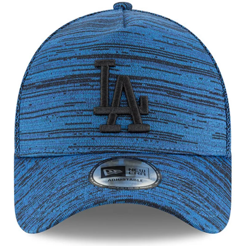 kepure-islenkta-melyna-snapback-ajustable-9forty-a-frame-engineered-fit-los-angeles-dodgers-mlb-new-era