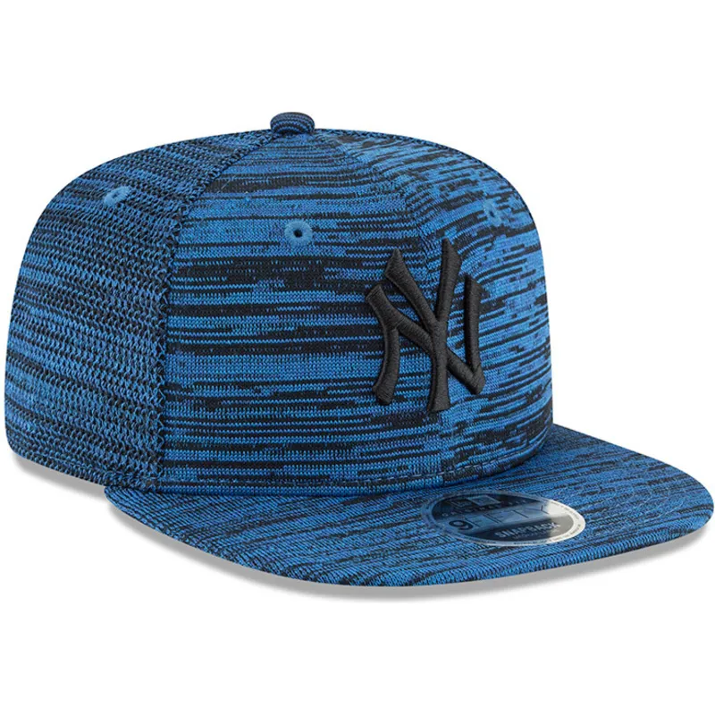 kepure-plokscia-melyna-snapback-9fifty-engineered-fit-new-york-yankees-mlb-new-era