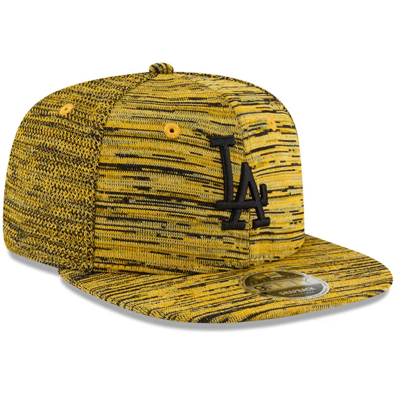 kepure-plokscia-geltona-snapback-9fifty-engineered-fit-los-angeles-dodgers-mlb-new-era