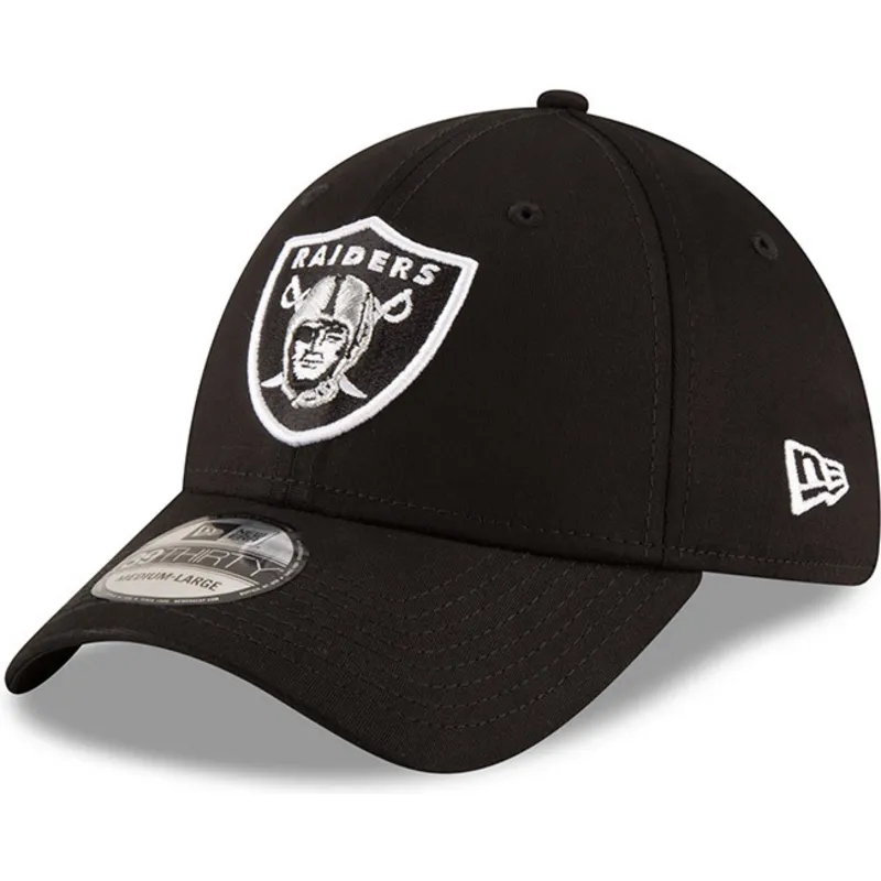 kepure-islenkta-juoda-priglundanti-39thirty-base-las-vegas-raiders-nfl-new-era