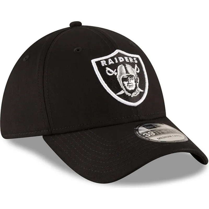 kepure-islenkta-juoda-priglundanti-39thirty-base-las-vegas-raiders-nfl-new-era