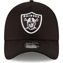 kepure-islenkta-juoda-priglundanti-39thirty-base-las-vegas-raiders-nfl-new-era
