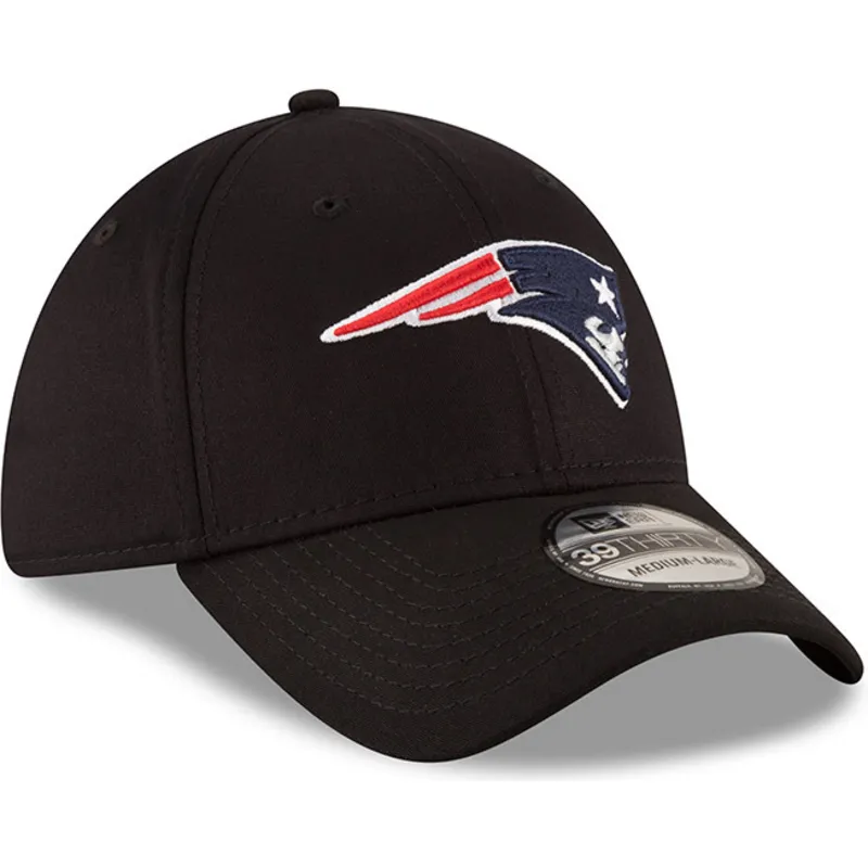 kepure-islenkta-juoda-priglundanti-39thirty-base-new-england-patriots-nfl-new-era