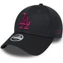 kepure-islenkta-pilka-reguliuojamas-rosa-9forty-essential-jersey-los-angeles-dodgers-mlb-new-era