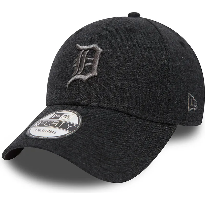 kepure-islenkta-juoda-reguliuojamas-9forty-essential-jersey-detroit-tigers-mlb-new-era