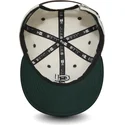 kepure-plokscia-balta-reguliuojamas-9fifty-low-profile-flannel-cleveland-indians-mlb-new-era