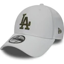 kepure-islenkta-balta-reguliuojamas-9forty-diamond-era-los-angeles-dodgers-mlb-new-era