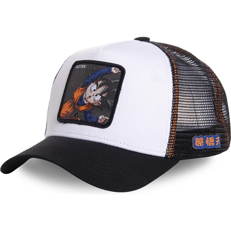 kepure-islenkta-balta-snapback-fusion-gtn3-goten-dragon-ball-capslab