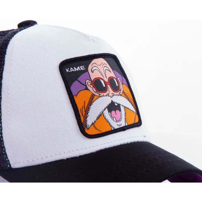 kepure-islenkta-vilkikas-balta-snapback-master-roshi-kam4-dragon-ball-mokytojas-rosis-dragon-ball-capslab