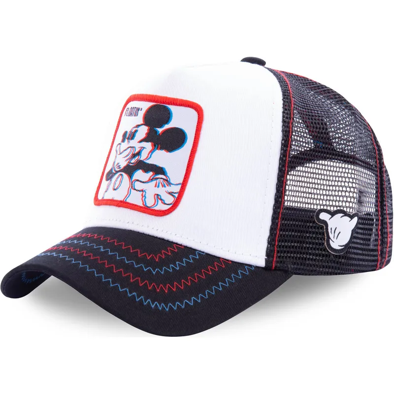 kepure-islenkta-balta-snapback-floatin-flo-mickey-mouse-disney-capslab kepure-islenkta-balta-snapback-floatin-flo-mickey-mouse-disney-capslab