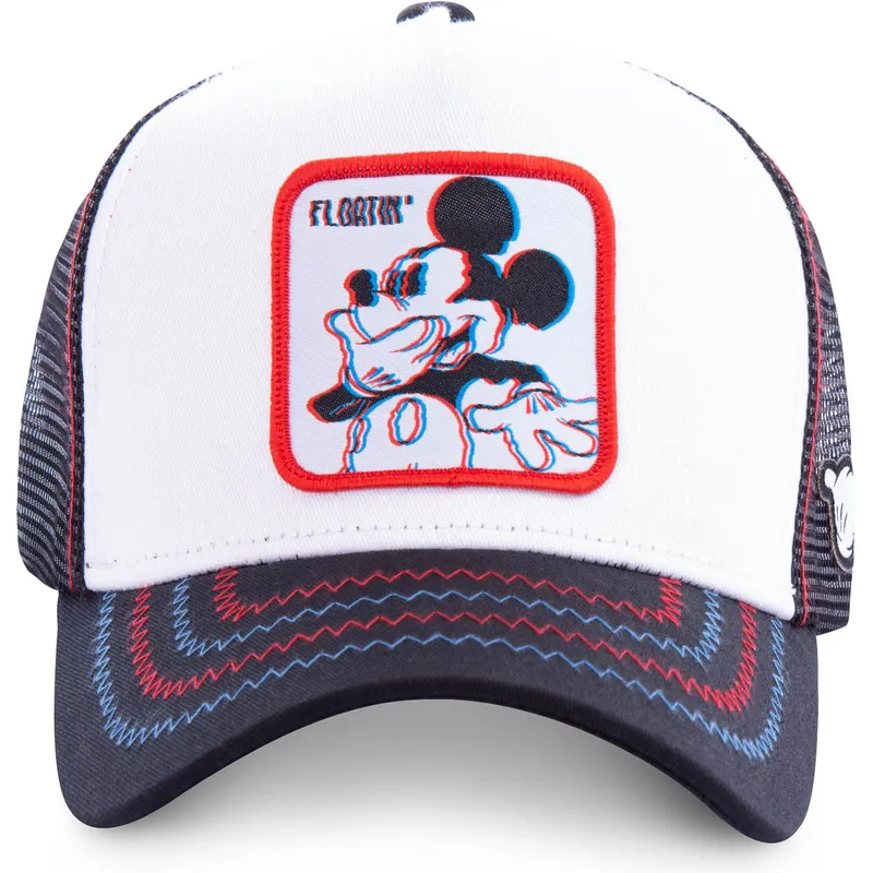 kepure-islenkta-balta-snapback-floatin-flo-mickey-mouse-disney-capslab kepure-islenkta-balta-snapback-floatin-flo-mickey-mouse-disney-capslab