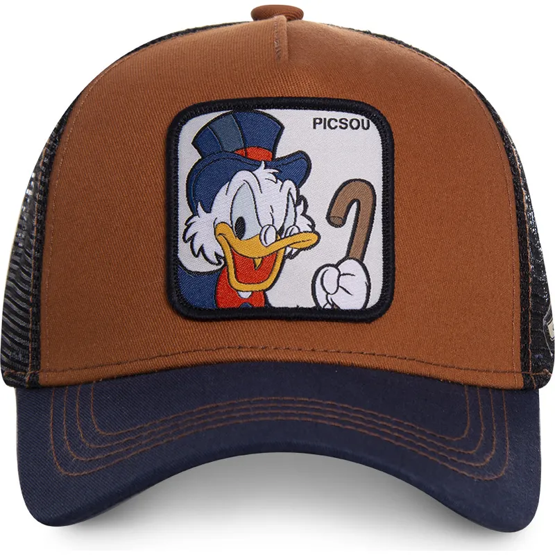 kepure-islenkta-ruda-snapback-scr1-skrudzas-makdakas-disney-capslab