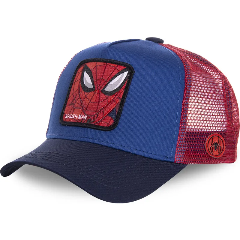 kepure-islenkta-melyna-snapback-spi1-spider-man-marvel-comics-capslab