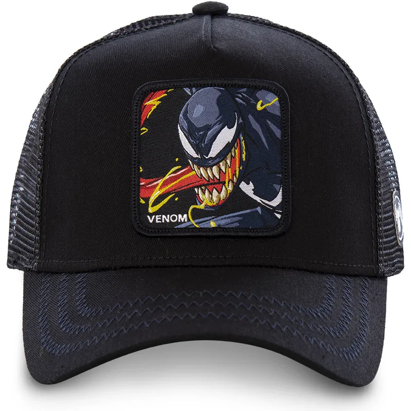 kepure-islenkta-juoda-snapback-ven2-venom-marvel-comics-capslab