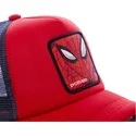 kepure-islenkta-raudona-snapback-spi4m-spider-man-marvel-comics-capslab