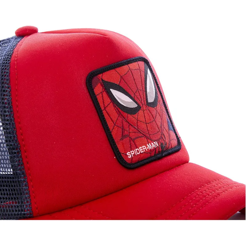kepure-islenkta-raudona-snapback-spi4m-spider-man-marvel-comics-capslab