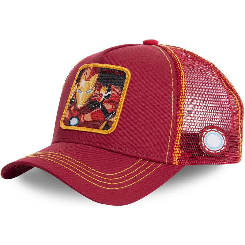 kepure-islenkta-raudona-snapback-iro1-iron-man-marvel-comics-capslab