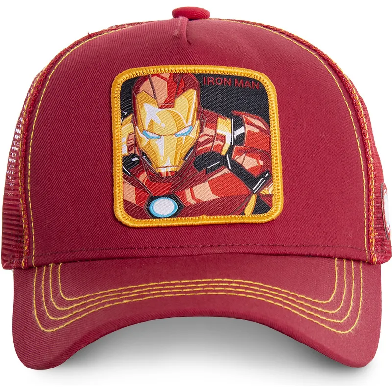 kepure-islenkta-raudona-snapback-iro1-iron-man-marvel-comics-capslab