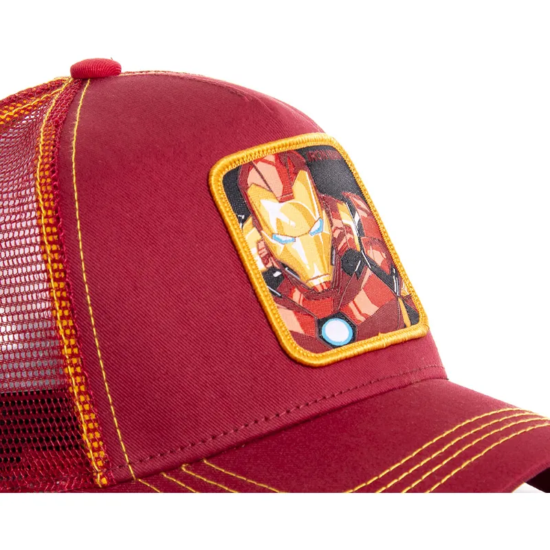 kepure-islenkta-raudona-snapback-iro1-iron-man-marvel-comics-capslab