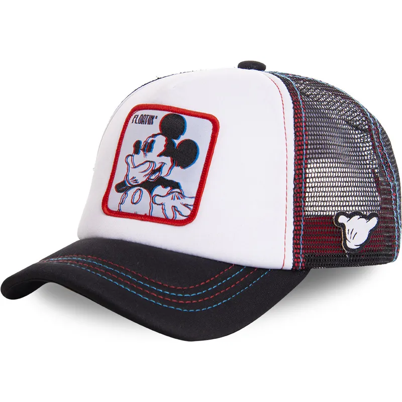 kepure-islenkta-balta-snapback-floatin-flo2m-mickey-mouse-disney-capslab