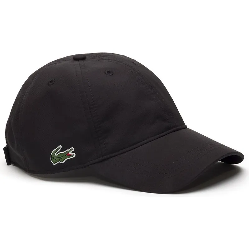 kepure-islenkta-juoda-reguliuojamas-basic-dry-fit-lacoste
