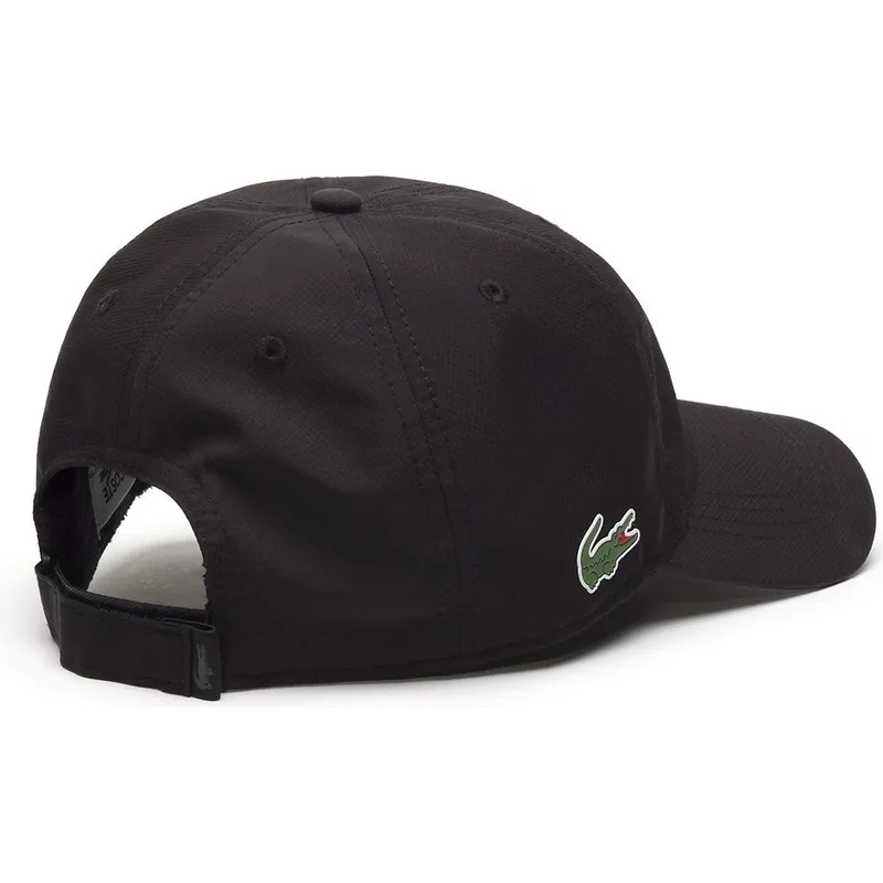 kepure-islenkta-juoda-reguliuojamas-basic-dry-fit-lacoste