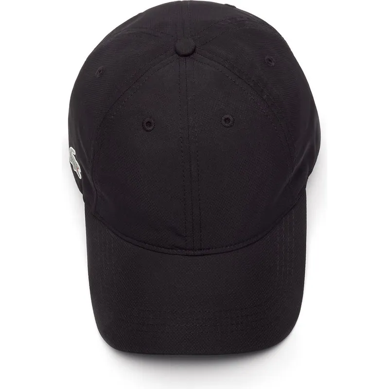 kepure-islenkta-juoda-reguliuojamas-basic-dry-fit-lacoste