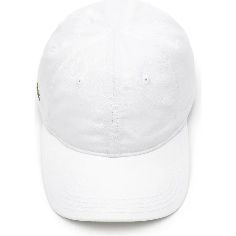 kepure-islenkta-balta-reguliuojama-juostele-basic-side-crocodile-lacoste