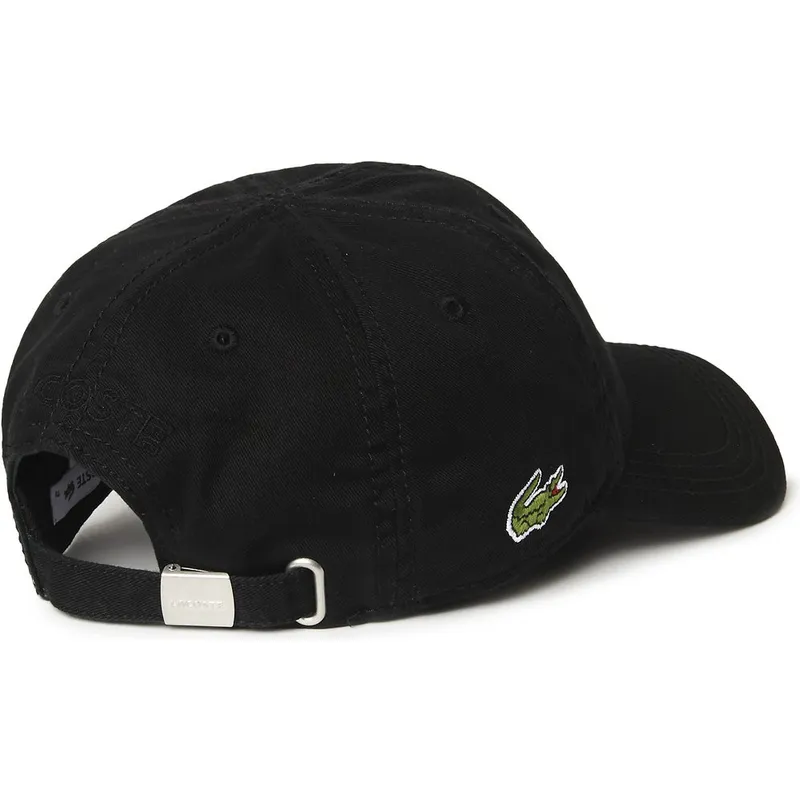 kepure-islenkta-juoda-reguliuojamas-basic-side-crocodile-lacoste
