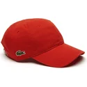 kepure-islenkta-raudona-reguliuojamas-basic-side-crocodile-lacoste
